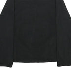 REEBOK Mens Black Pullover Plain Crew Neck Basic Knit M Sportswear Jumper