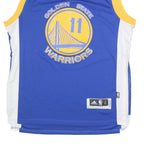 ADIDAS Mens Blue & Yellow Golden State Warriors Basketball Jersey L Sleeveless