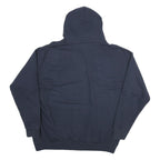 OMB Mens Navy Auburn Cotton Pullover Hoodie L College Logo Sweatshirt