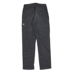 DICKIES Womens Cotton Blend Black Slim Cargo Trousers W28 L30 Workwear Utility