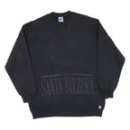 RUSSELL ATHLETIC Santa Barbara Mens Sweatshirt Black USA XL