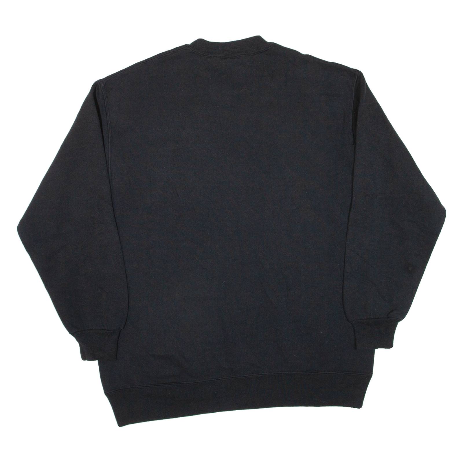 RUSSELL ATHLETIC Santa Barbara Mens Sweatshirt Black USA XL