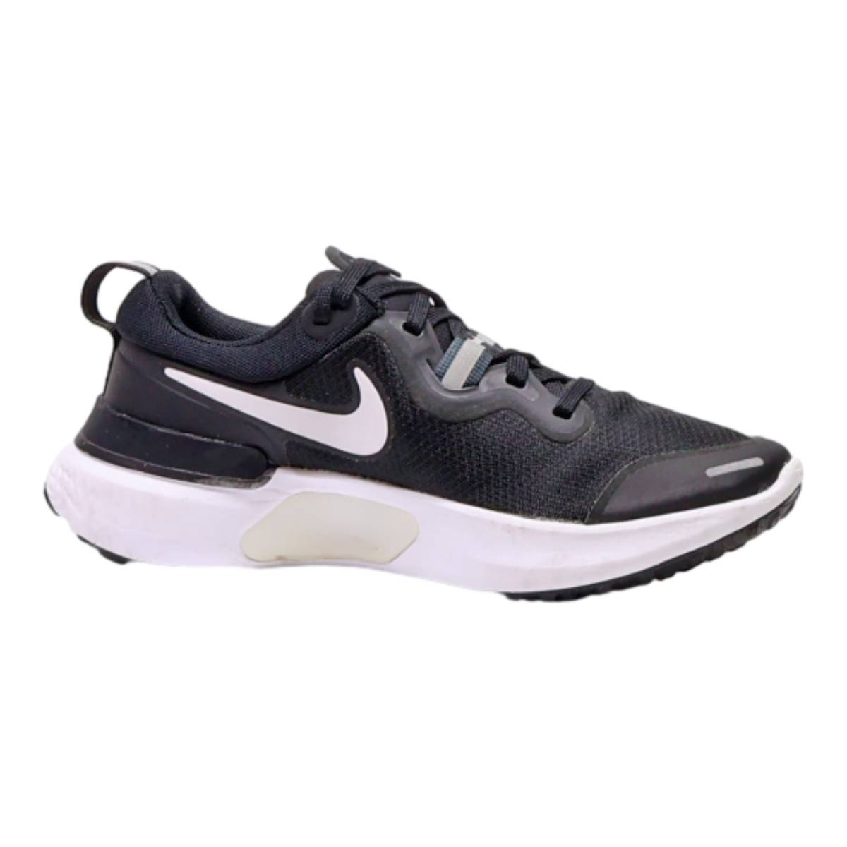 NIKE React Miler Sneaker Trainers Black Synthetic Womens UK 3.5