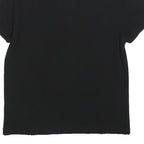 LACOSTE Mens Black Short Sleeve Polo Shirt S Cotton Blend Classic Fit