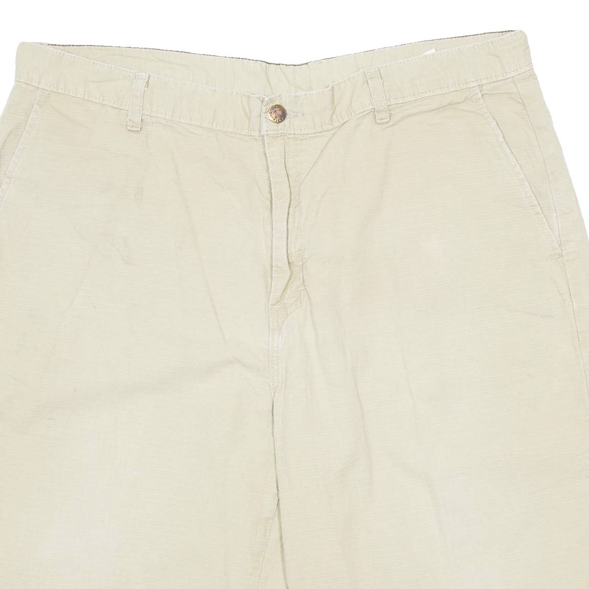 DICKIES Mens Workwear Shorts Beige Relaxed XL W38