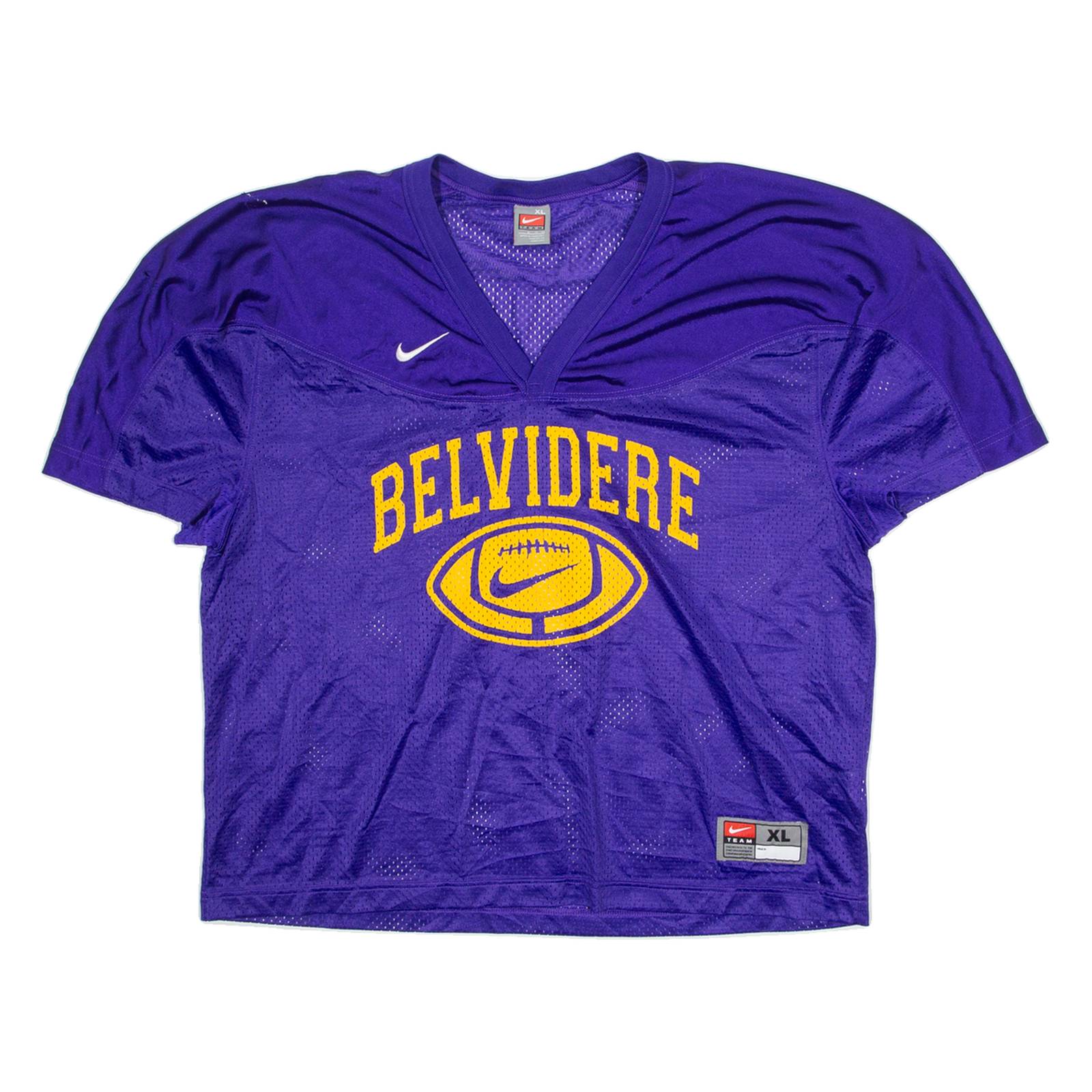 NIKE Belvidere Womens Jersey Purple USA V-Neck XL