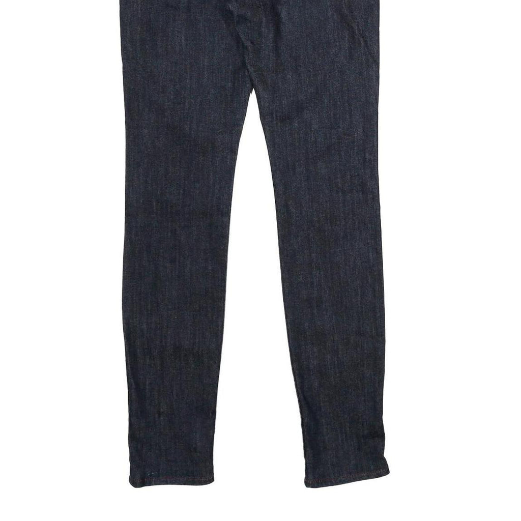 TRUE RELIGION Womens Jeans Blue Slim Skinny Denim Raw W25 L32 Stylish Fit