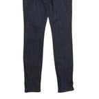 TRUE RELIGION Womens Jeans Blue Slim Skinny Denim Raw W25 L32 Stylish Fit