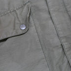 THE NORTH FACE Mens Green Cotton Blend Jacket M Hooded Zip Casual Outdoor
