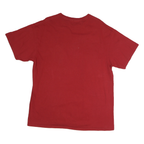 DISNEY Mens Red Mickey Mouse Graphic T-Shirt XL Short Sleeve Crew Neck
