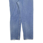 CARHARTT Mens Regular Fit Blue Denim Jeans W36 L32 Classic Cotton Zip