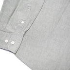NAUTICA Mens Grey Cotton Blend Casual Shirt 2XL Long Sleeve Button Collar
