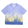 PIER BE Womens Shirt Blue Floral L