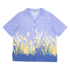 PIER BE Womens Shirt Blue Floral L