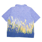 PIER BE Womens Shirt Blue Floral L