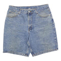 MEMBERS MARK Mens Denim Blue Casual Shorts L W36 Cotton Blend Comfortable Fit