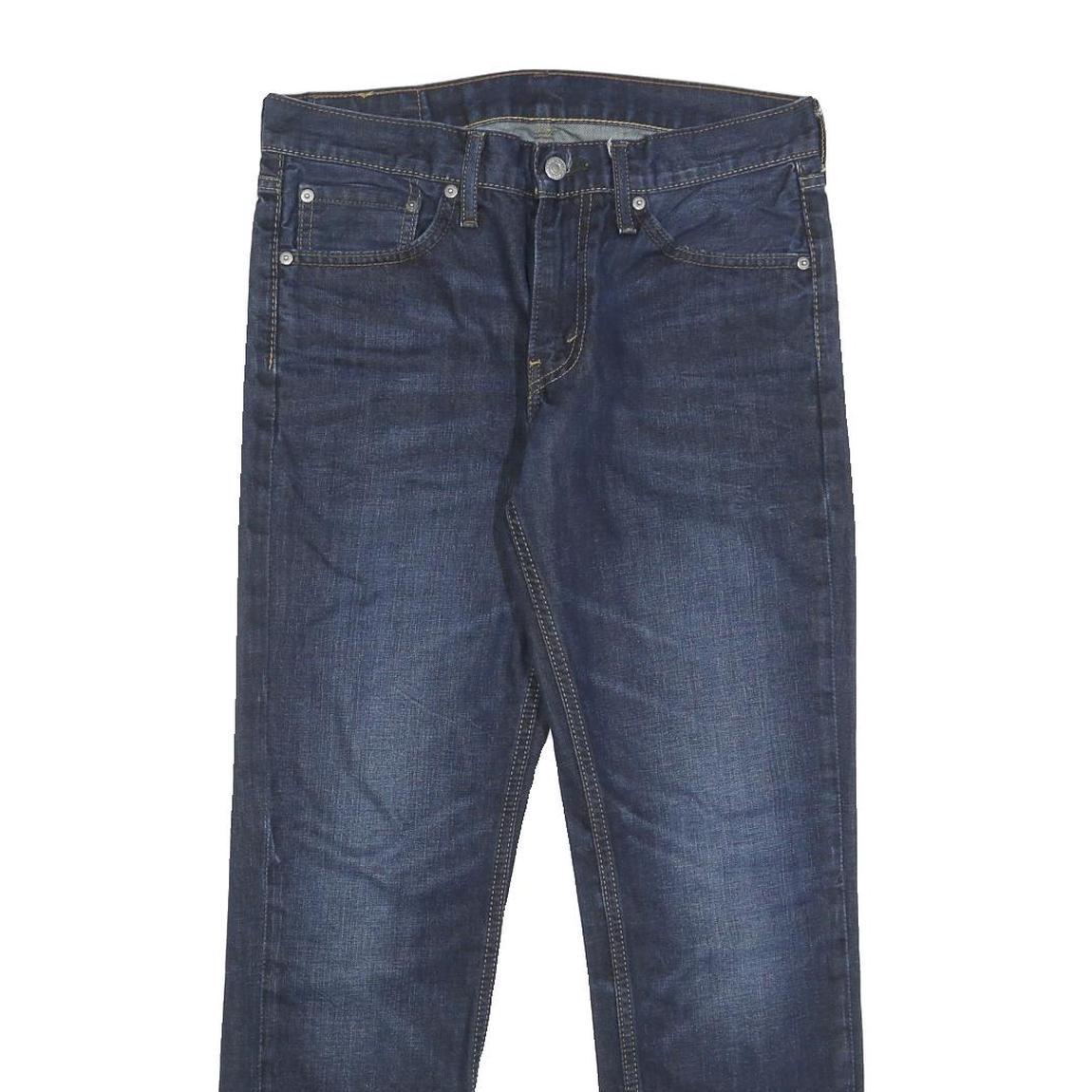 LEVI'S 511 Slim Mens Jeans Blue Slim Straight Denim Medium W31 L28 Stylish