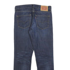 LEVI'S 511 Slim Mens Jeans Blue Slim Straight Denim Medium W31 L28 Stylish
