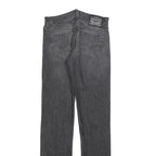 LEVI'S Mens Jeans Black Slim Skinny Denim Medium W30 L34 Classic Fit Zip Closure