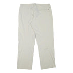 MAMMUT Womens Polyester Blend Beige Regular Fit Straight Trousers W37 L30