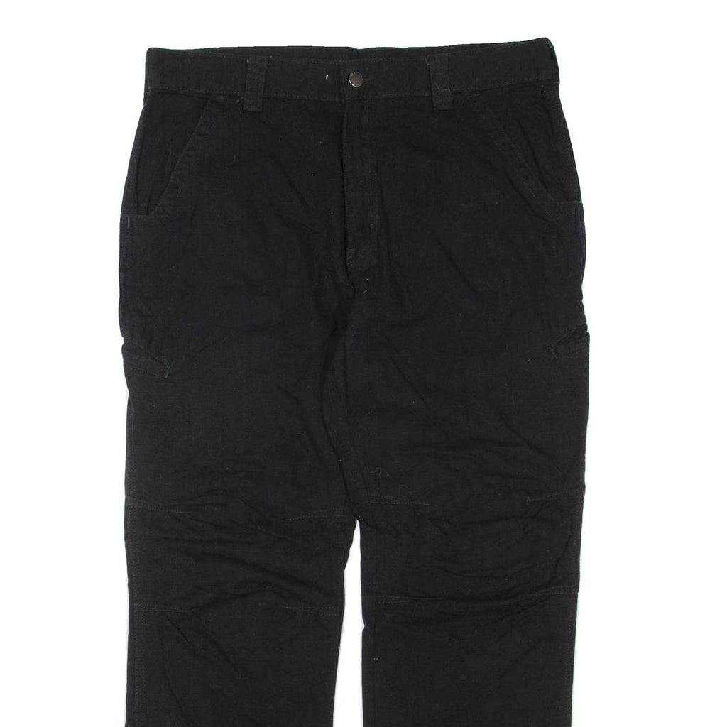 DICKIES Mens Trousers Black Regular Straight W36 L30