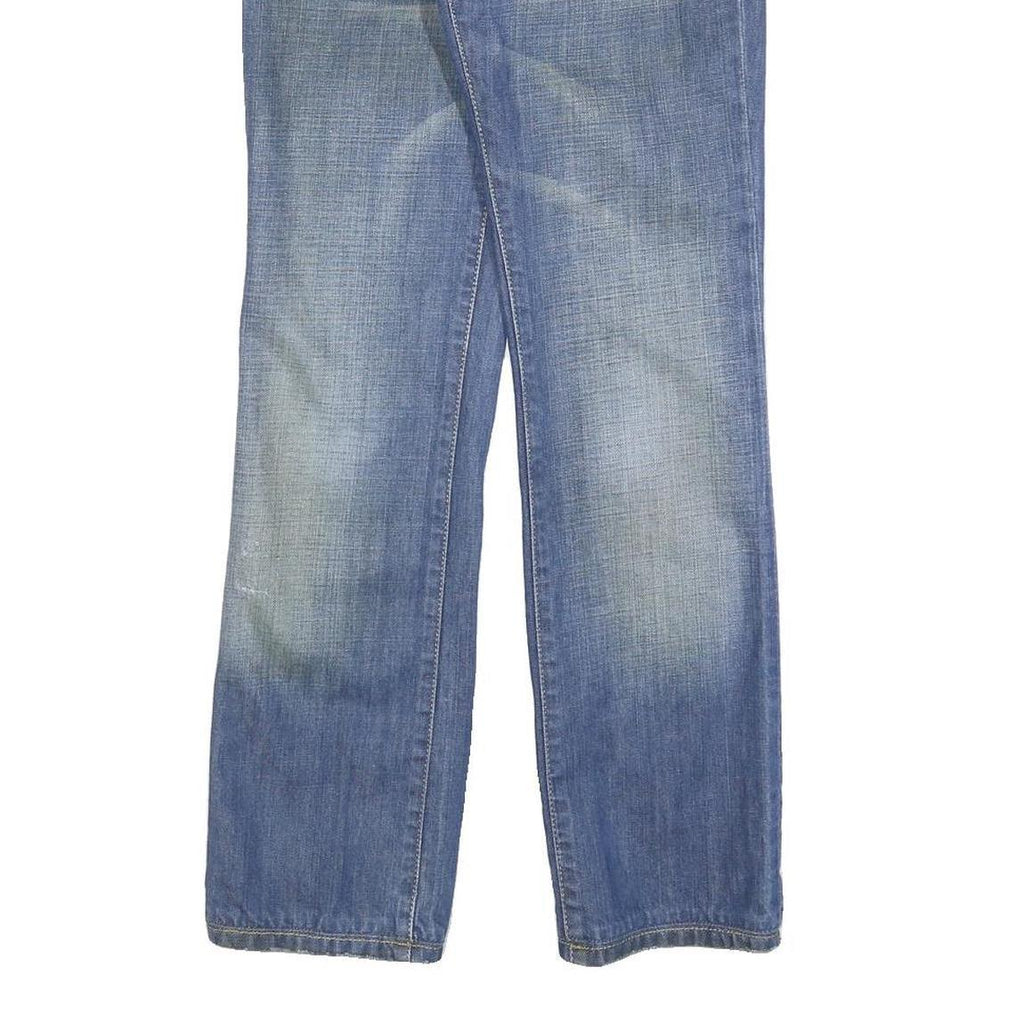 DIESEL Womens Jeans Blue Slim Straight Denim Medium W26 L28 Stylish Detail