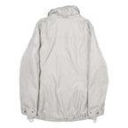 JACK WOLFSKIN Womens Beige Jacket UK 12 Polyester Outdoor Zip Plain