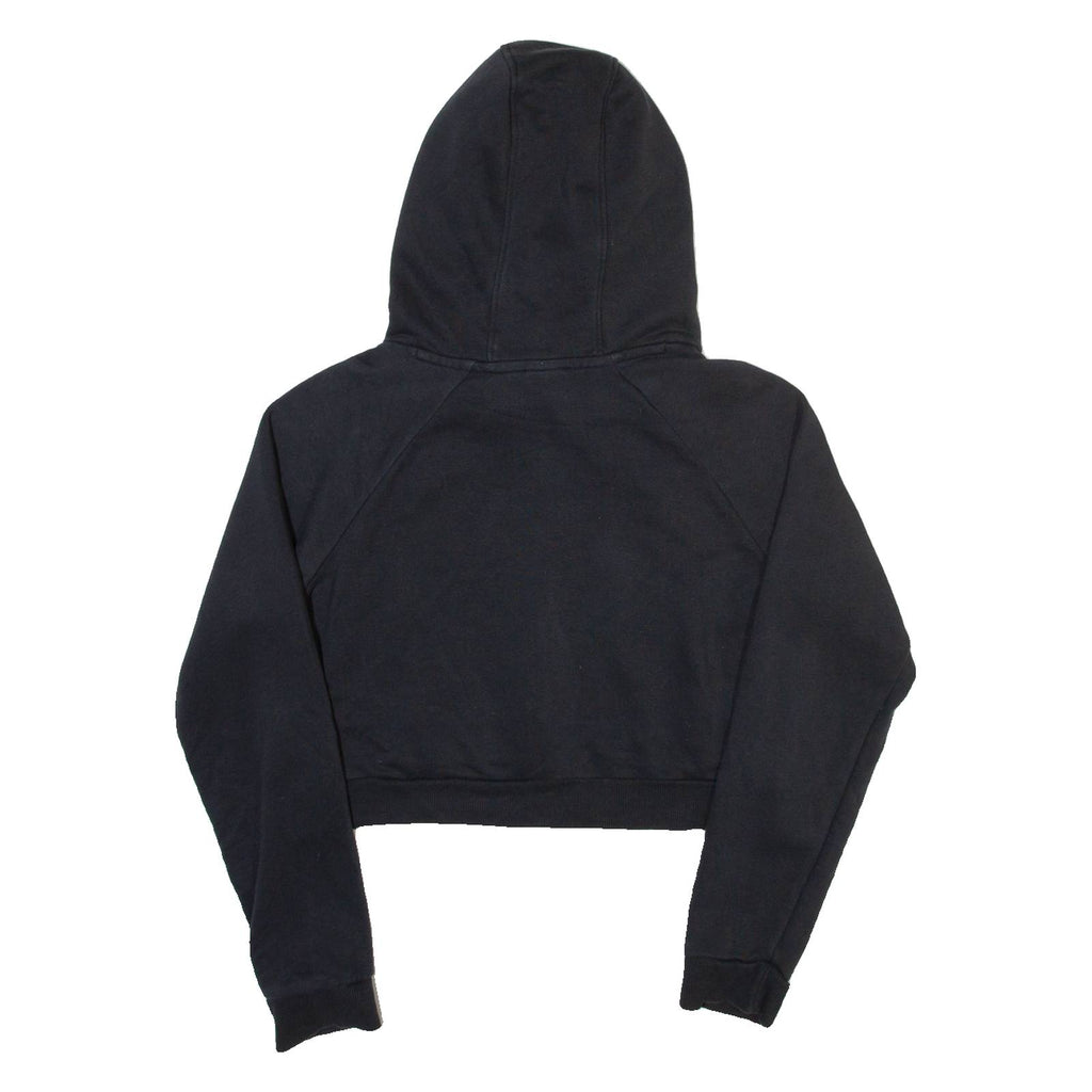 ADIDAS Womens Black Hoodie UK 10