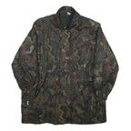 ASTOR 2000 Womens Black Floral Polyester Jacket UK 14 Zip Closure