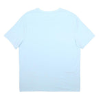 TOMMY HILFIGER Mens Light Blue T-Shirt XL Short Sleeve Crew Neck Cotton Blend