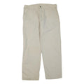 CARHARTT Mens Cotton Blend Beige Regular Straight Trousers W38 L30 Workwear