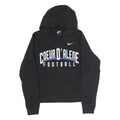 NIKE Womens Black Coeur D'Alene Football Pullover Hoodie M Cotton Sports