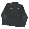 THE NORTH FACE Mens Black Synergy Force Patterned Pullover Crew Neck Polyester