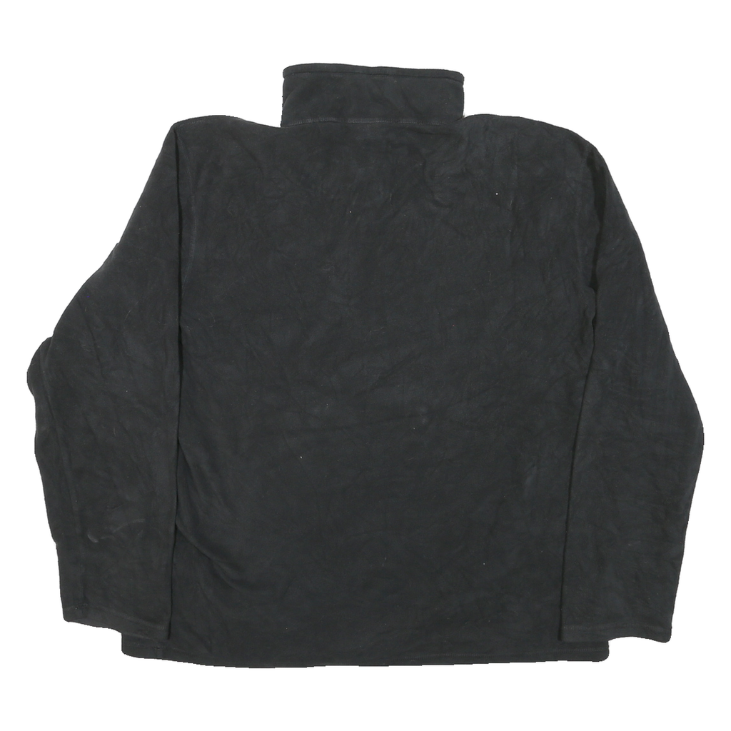 THE NORTH FACE Mens Black Synergy Force Patterned Pullover Crew Neck Polyester