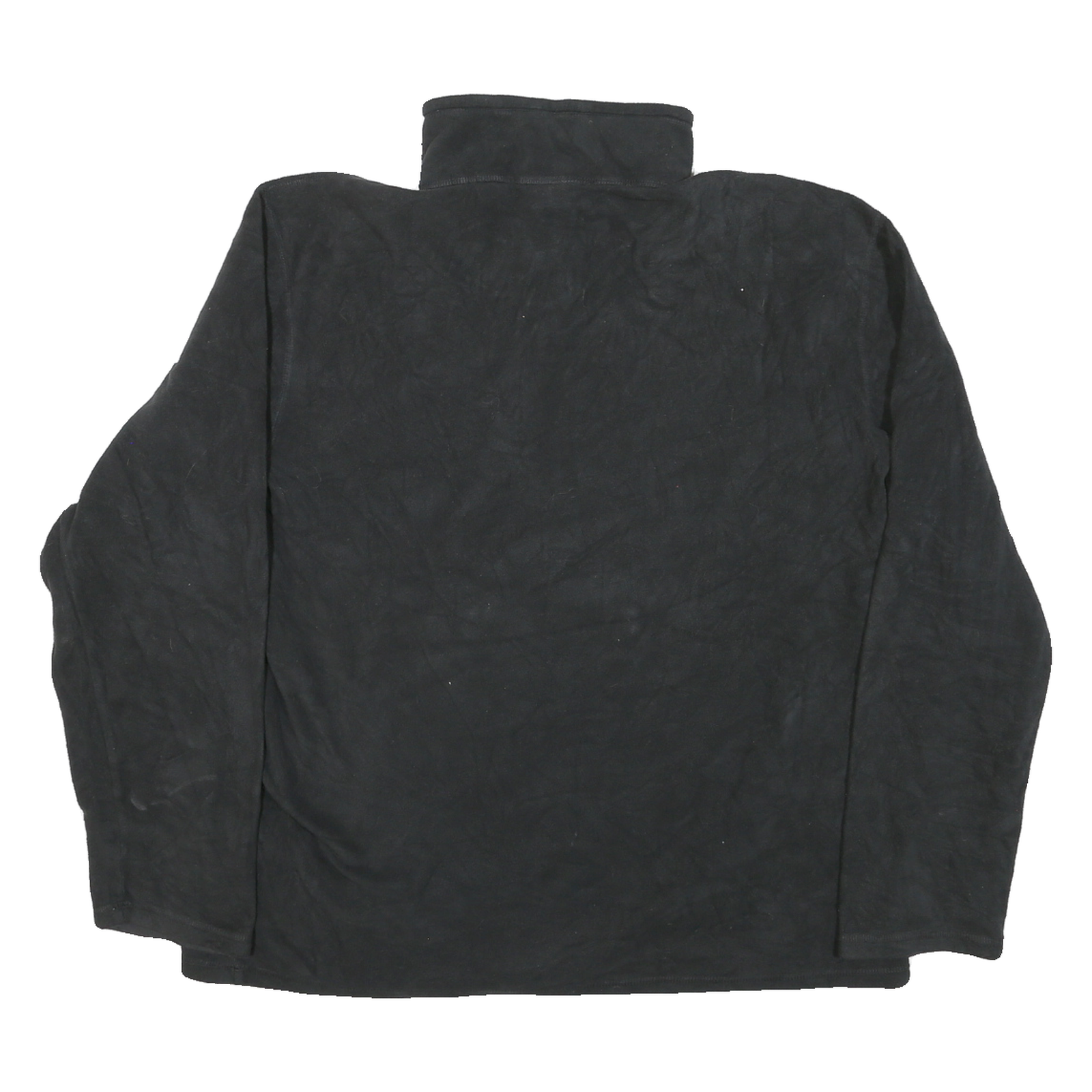 THE NORTH FACE Mens Black Synergy Force Patterned Pullover Crew Neck Polyester