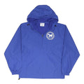 CHAMPION Mens Blue Zip Jacket M Polyester Blend Plain Lightweight Hooded