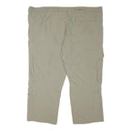 SCHOFFEL Mens Beige Polyester Blend Regular Wide-Leg Trousers W48 L26 Outdoor