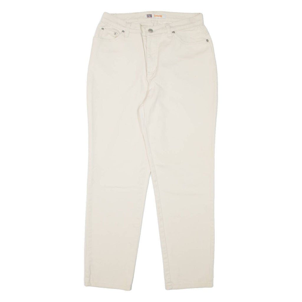 FADED GLORY Womens Jeans Beige Regular Mom W28 L28