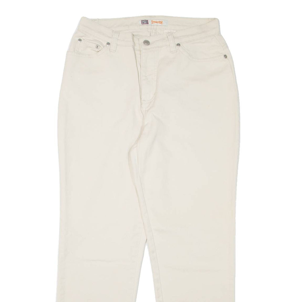 FADED GLORY Womens Jeans Beige Regular Mom W28 L28