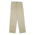 DICKIES Mens Cotton Beige Regular Straight Trousers W28 L30 Workwear Classic Fit