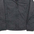 COLUMBIA Womens Black Jacket S Polyester Blend Quilted Zip Lightweight Outdoor
