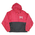 HARBOR MASTER Mens Red & Black Chicago Bulls Windbreaker Jacket XL Nylon
