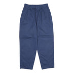 IC ISAACS Womens Cotton Blend Navy Regular Fit Straight Leg Trousers W26 L26