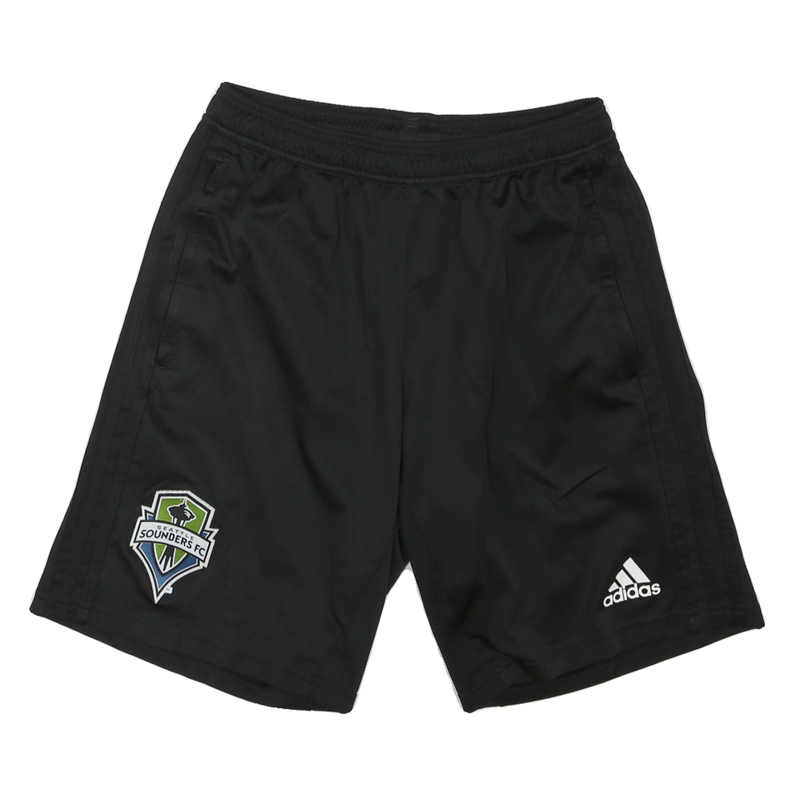 ADIDAS Mens Shorts Black Seattle Sounders FC Casual M W28 Sports Training