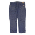 DICKIES Mens Regular Fit Straight Leg Denim Blue Jeans W40 L30 Classic Cotton