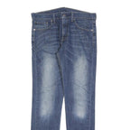 LEVI'S 511 Slim Mens Jeans Blue Slim Skinny Denim Medium W32 L32 Zip Cotton