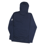 ADIDAS Mens Navy Blue Nevada Union Basketball Hoodie M Cotton Casual Sportswear