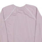 FILA Womens Pink Crew Neck M Sweatshirt Cotton Blend Light Purple Casual Wear