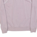 FILA Womens Pink Crew Neck M Sweatshirt Cotton Blend Light Purple Casual Wear