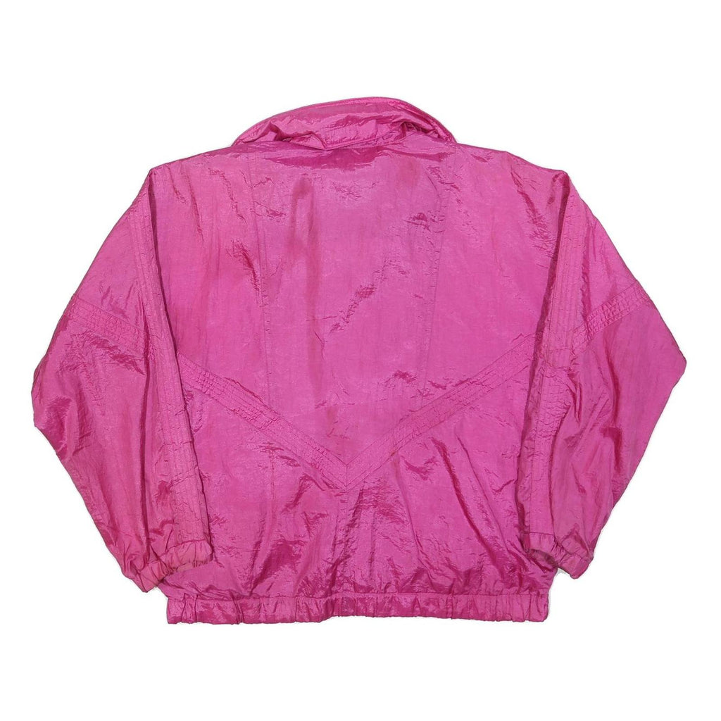 PACIFIC TRAIL Womens Pink Jacket L Polyester Blend Plain Zip Windbreaker